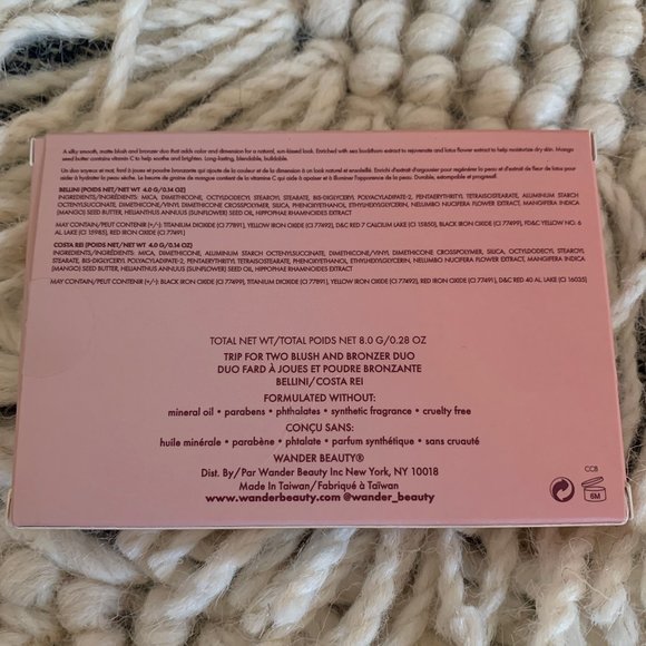 Wander Beauty Trip For Two Blush & Bronzer Duo - Picture 2 of 3